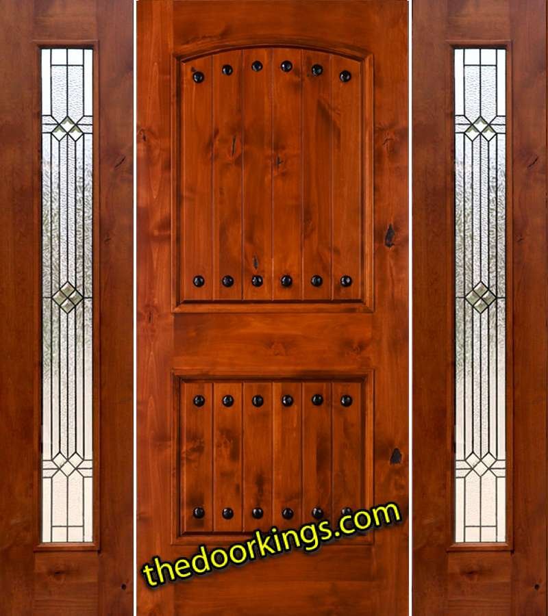 sw01 knotty alder with two builder patina sidelites